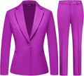 Women's Slim Fit 2 Piece Business Suit for Work - Classic Professional