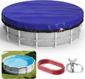 Evoio 15 ft Round Pool Cover for Above Ground Pools - Heavy Duty