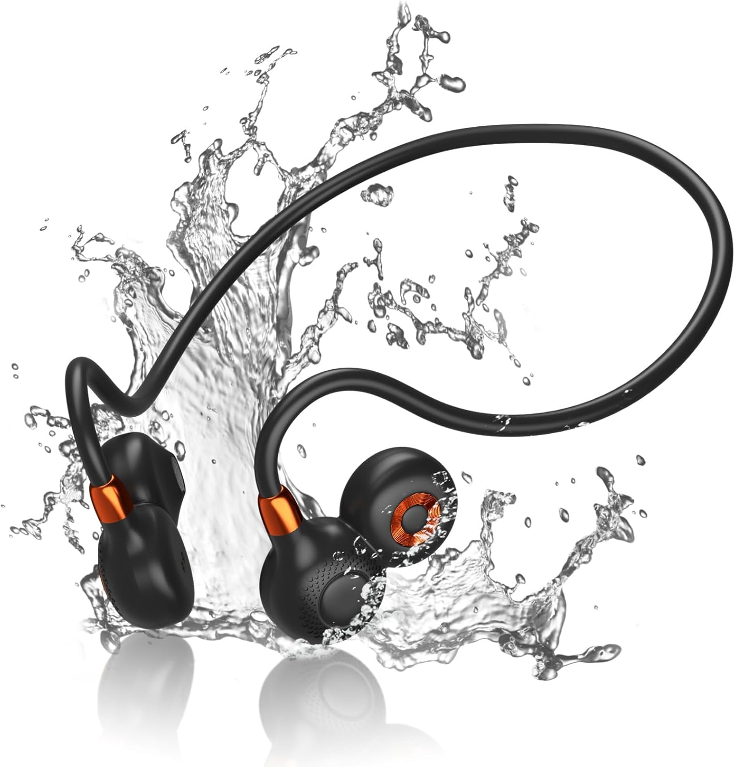 Ortizan Wireless Sport Earbuds: Enhanced Bass, IPX6 Waterproof