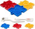HowGo Puzzle Slow Feeder Lick Mat for Dogs - Reduce Boredom & Anxiety