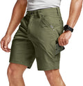 CQR Men's Stretch Utility Shorts for Outdoor Use - Quick Dry Comfort