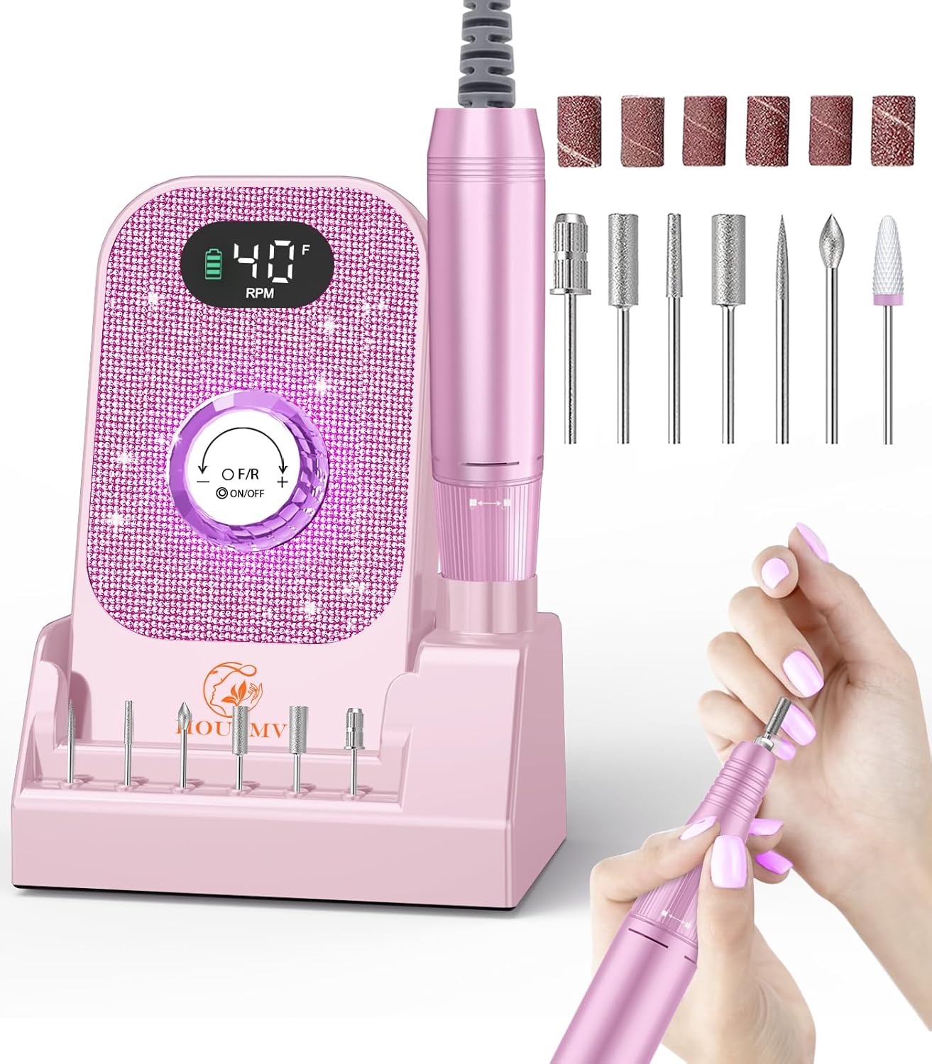 Portable Nail Drill Electric File for Professional Nail Care