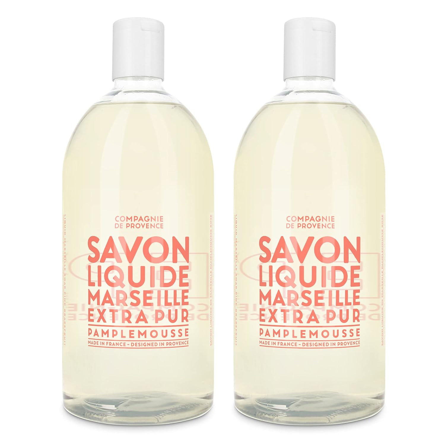 Compagnie de Provence Liquid Soap Pink Grapefruit Refills 33.8 fl oz