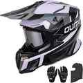 Adult ATV Dirt Bike Helmet Size M-L-XL-XXL with Goggles Gloves Mask