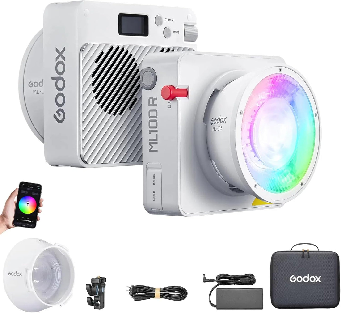 Godox ML100R RGB LED Video Light: Compact, Powerful, Versatile