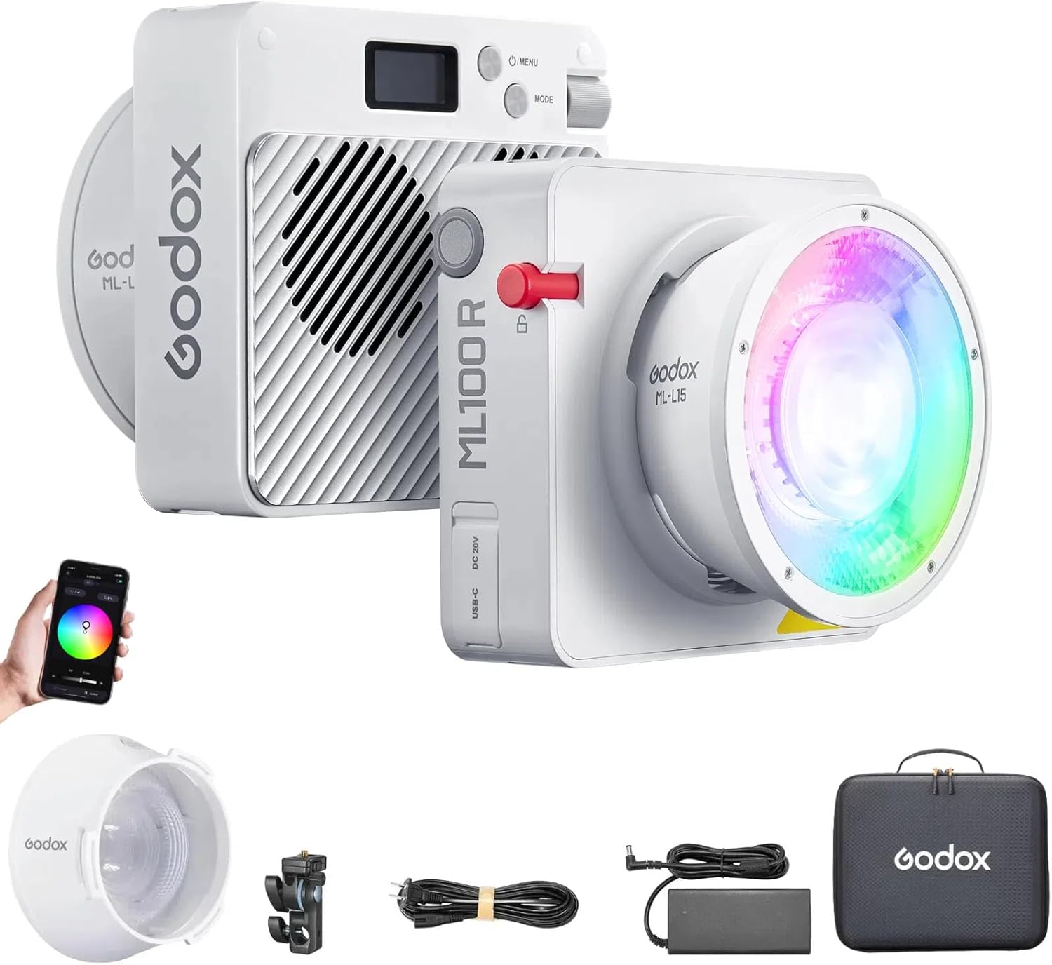Godox ML100R RGB LED Video Light: Compact, Powerful, Versatile