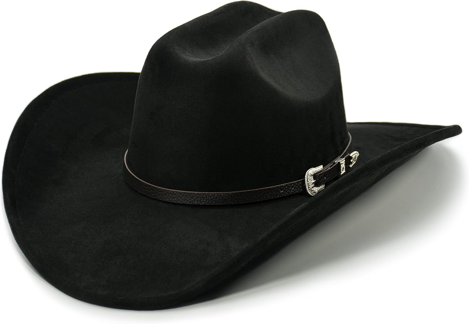 Cowboy Hat for Women and Men - Shapeable Wide Brim Felt Hats