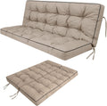 Swing Replacement Seat Cushions 70.8x40in - Thick 4in Padding for 2-3