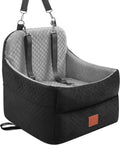Dog Car Seat Medium for Small/Medium Dogs Under 35lbs - Black/Grey
