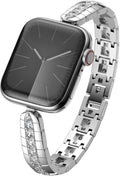 Compatible Apple Watch Band 42/41/40/38mm - Dressy Zircon Bracelet