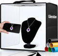 Glendan Portable Photo Studio Light Box 12x12 in - Dimmable Kit