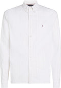 Tommy Hilfiger Long Sleeve Oxford Regular Fit Shirt (Style TW8P)