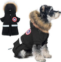 PINA Small Dog Coats - Waterproof Winter Snow Jacket with Hood