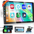 Hikity 9 in Single Din Car Stereo CarPlay Android Auto - Wired