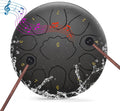 Professional Steel Tongue Drum for Adults & Kids - 8/12 in