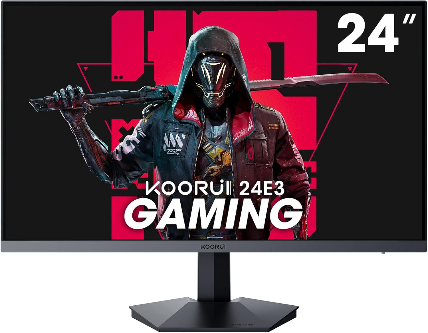 KOORUI 24 Gaming Monitor: 165Hz Refresh Rate for Smooth Gameplay!