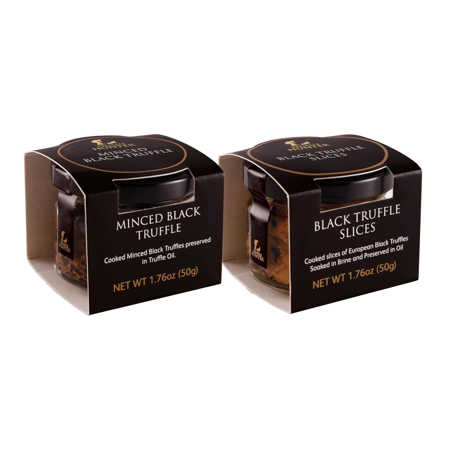 Black Truffle Slices and Minced Truffle for Gourmet Cooking