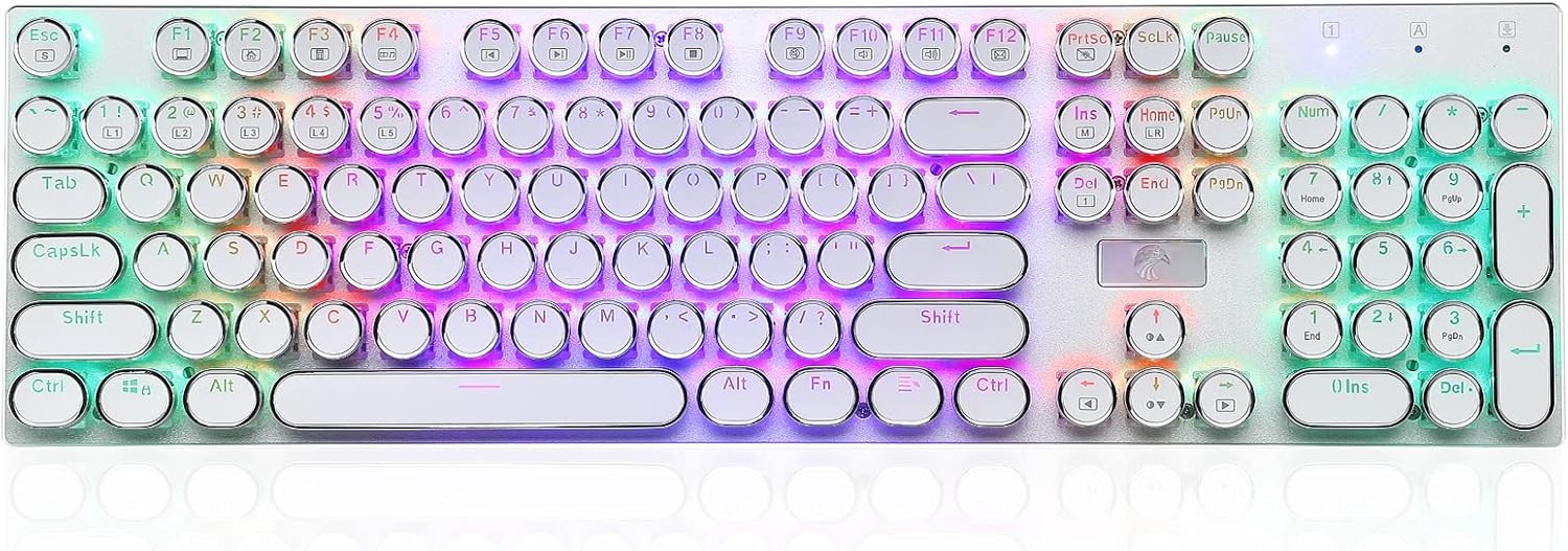 HUO JI E-Yooso Z-88 Mechanical Gaming Keyboard with RGB Lights