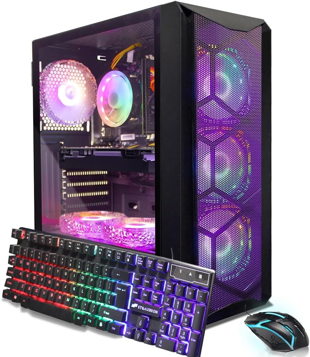 Powerful Gaming PC with Intel Core i7 and GeForce RTX 3050