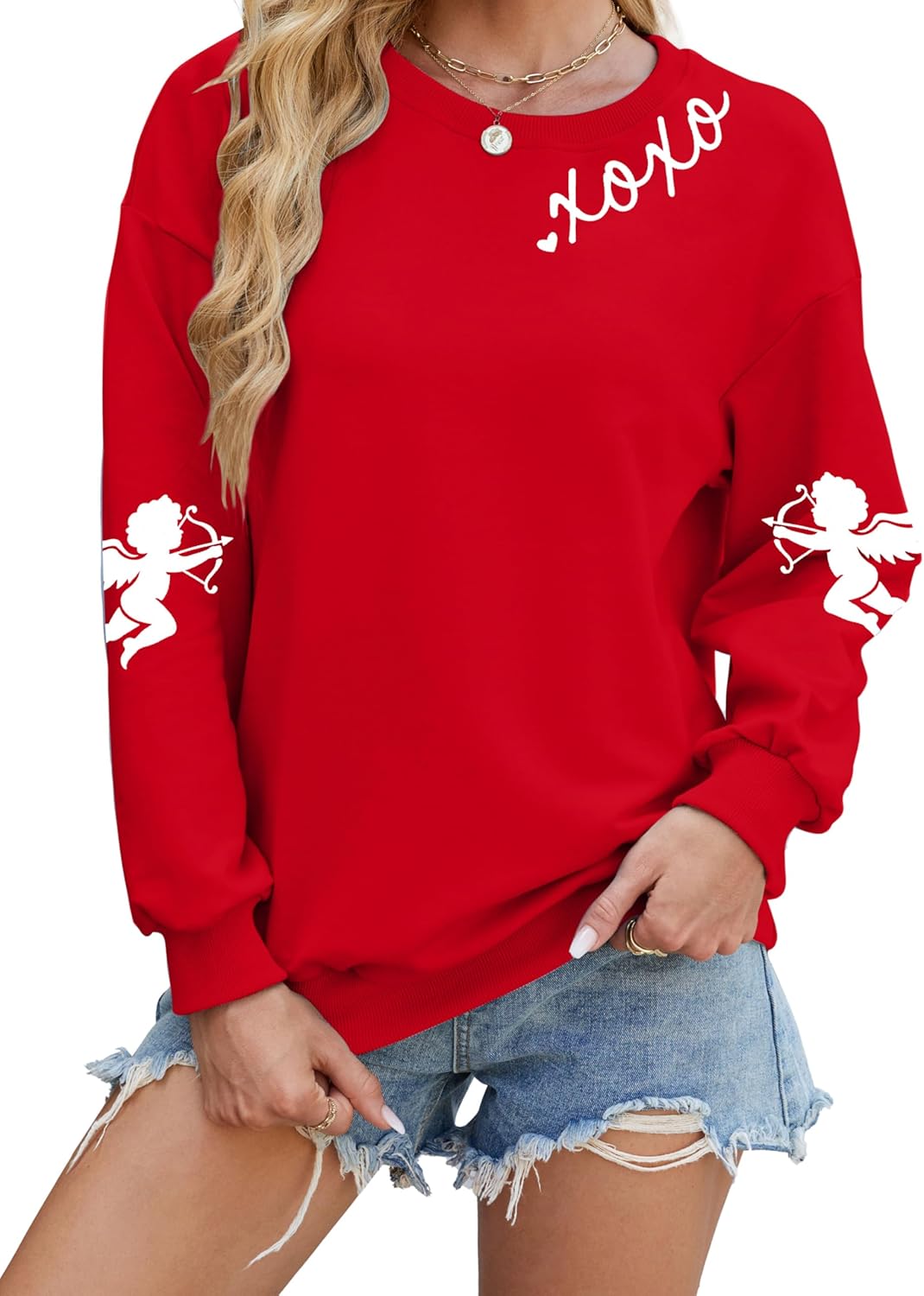 Cupid Cutie Long Sleeve Top