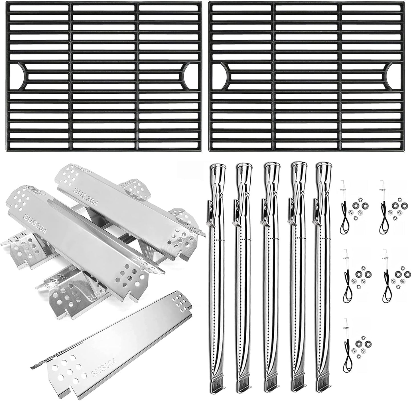 Hisencn 304 Stainless Steel Grill Parts for Nexgrill Models