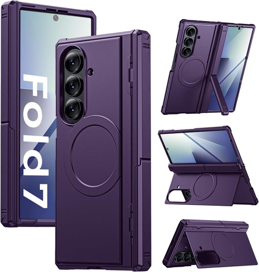 Kaiiecal Samsung Galaxy Z Fold 7 Case: Rugged & Magnetic