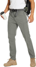 Arunlluta Hiking Pants for Men - Lightweight Water Resistant Travel