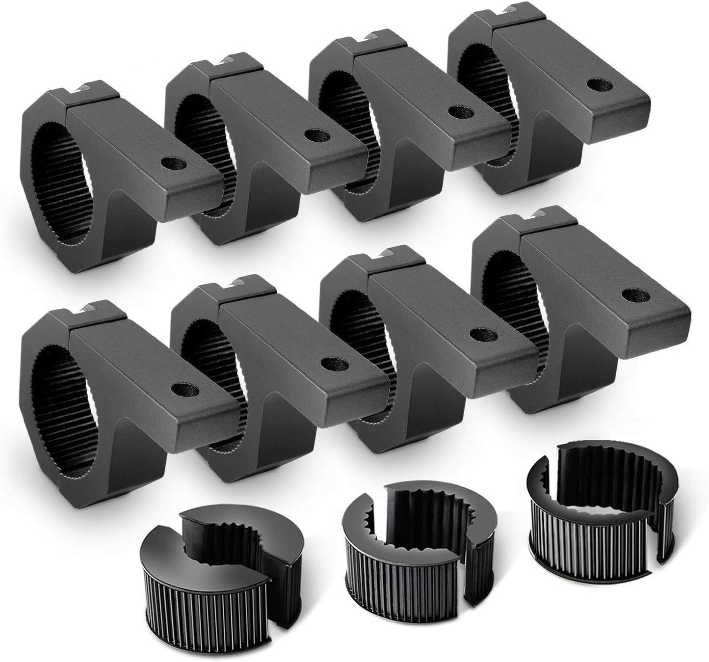 Nilight Horizontal Bar Clamp Mounting Bracket Kit for LED Light