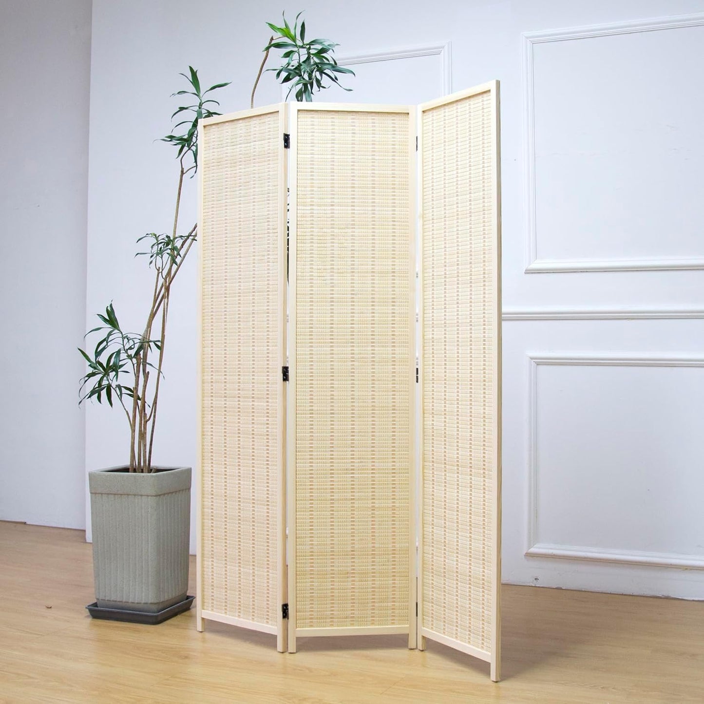 3 Panel Room Divider Screen for Stylish Space Separation