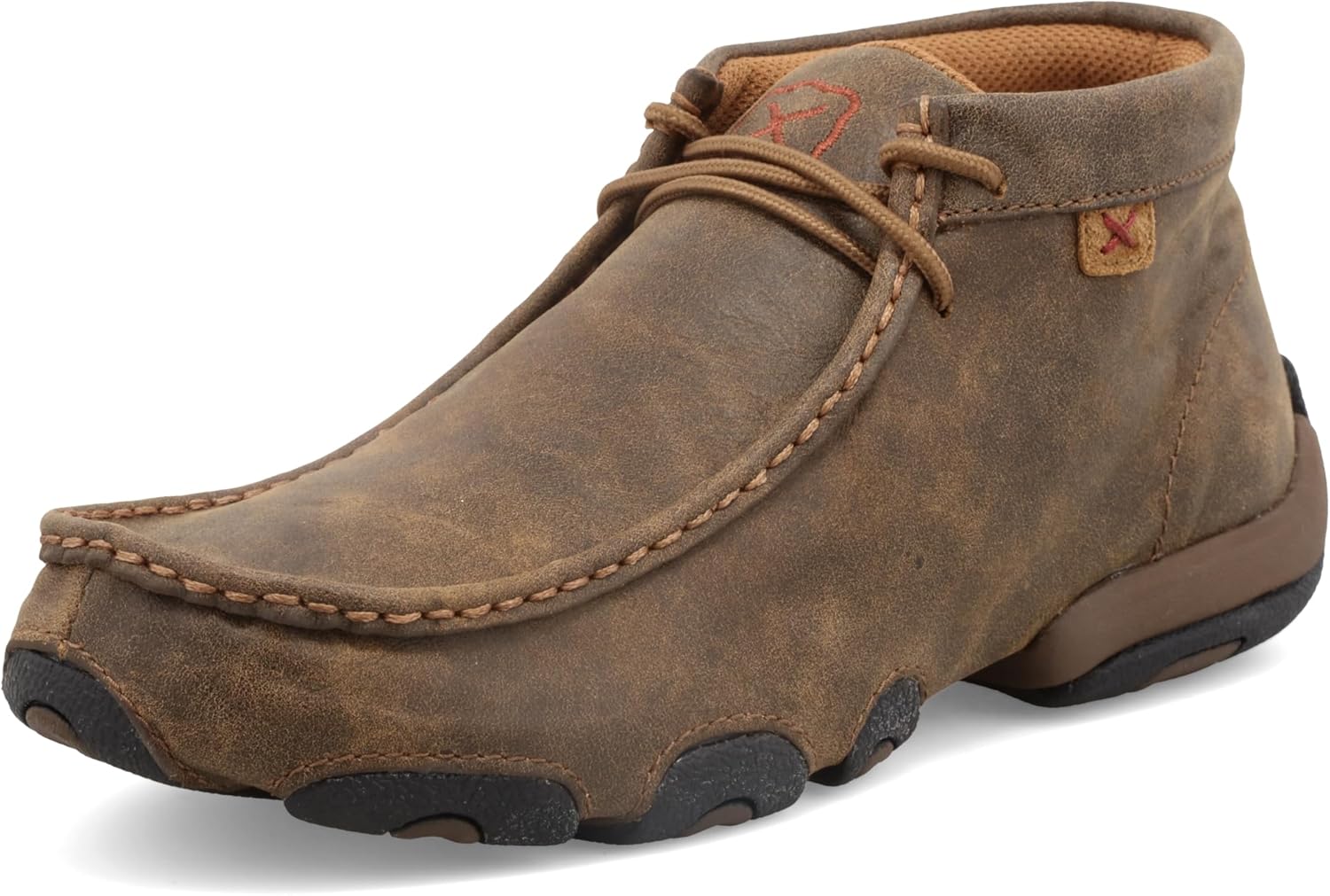 Twisted X Women's Boat Shoe Driving Moc for Ultimate Comfort