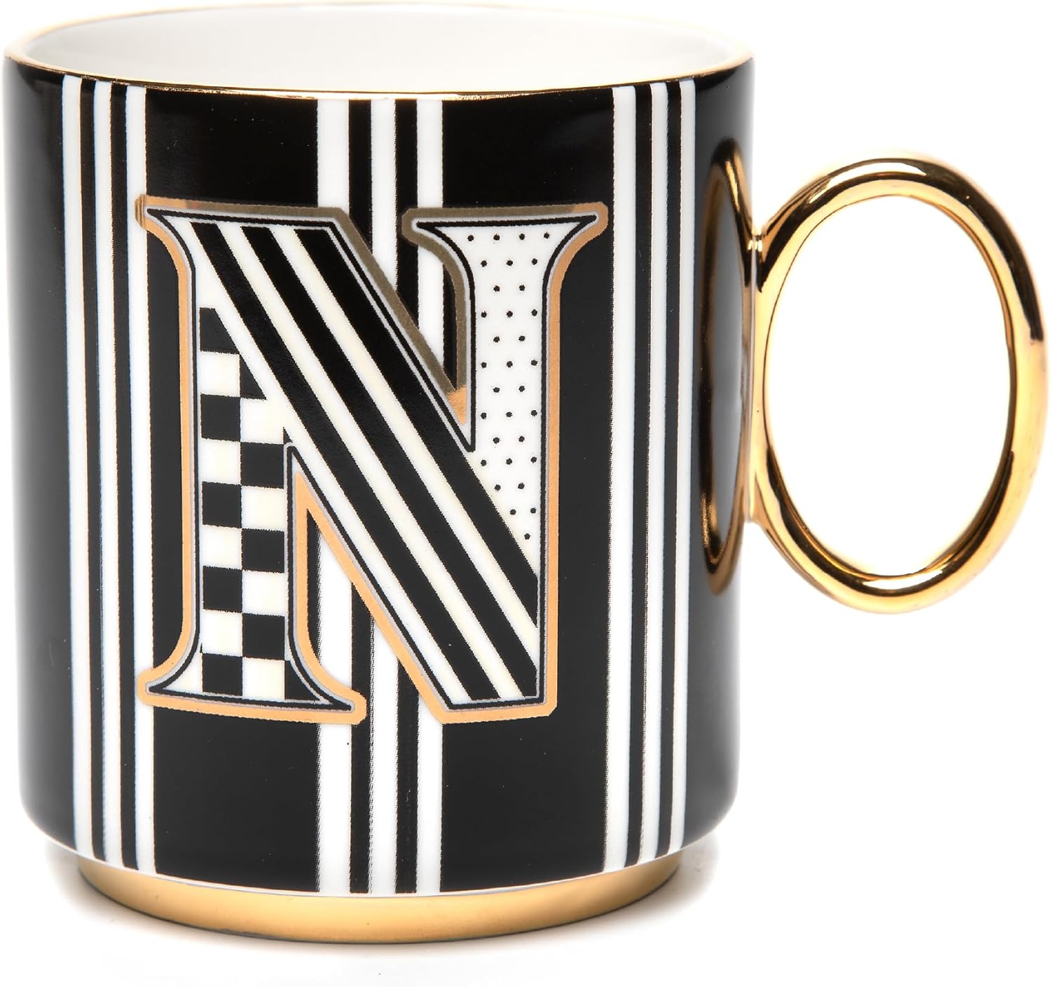 MACKENZIE-CHILDS My Mug Decorative Ceramic Coffee Mug with Handle