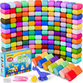 Air Dry Clay for Kids 158 Colors DIY Modeling Clay Kit - Bright Colors