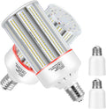 120W LED Corn Light Bulb E39/E40 Mogul Base - Bright 15600 lm (2-Pack)