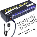 Power Supply for Guitar Effect Pedals 10 Isolated DC Outputs - Quiet