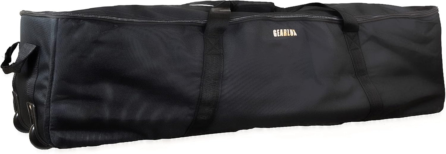 Deluxe Drum Equipment Carrying Bag with Wheels for Hardware