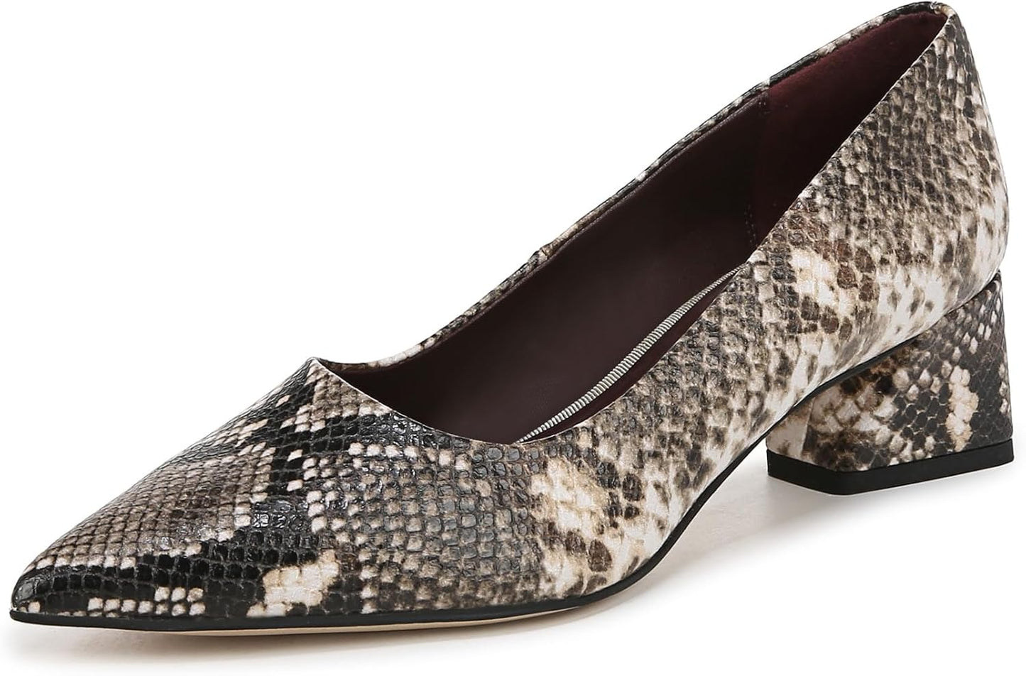 Franco Sarto Womens Racer Pointed Toe Block Heel Pump Review