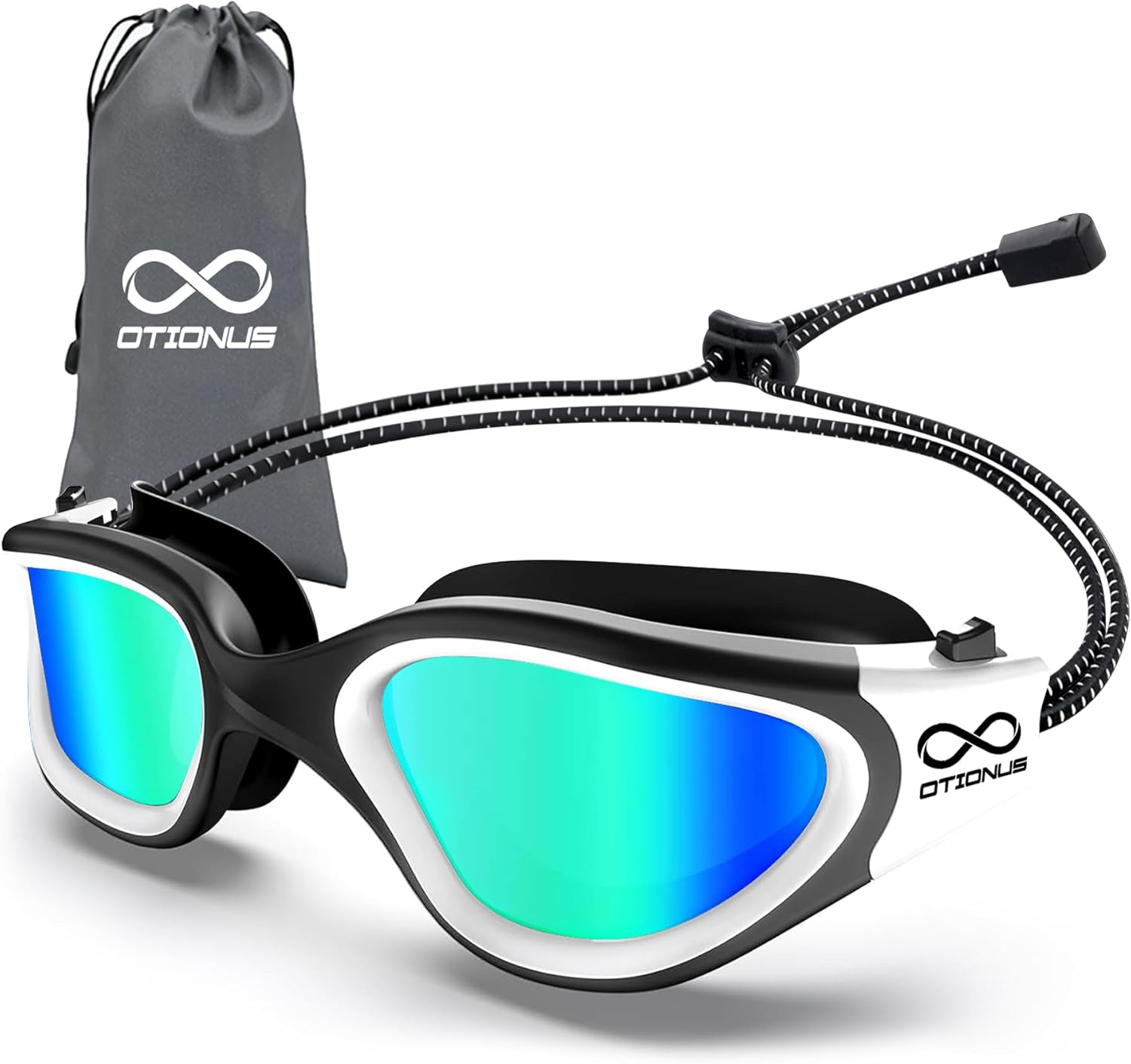 Polarized Swim Goggles by Otionus: No Hair Pulling!