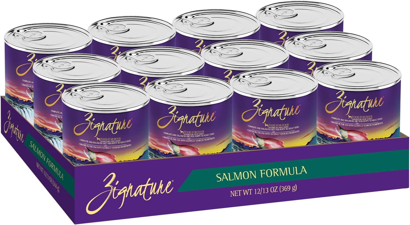 Zignature Salmon Limited Ingredient Wet Dog Food for Healthy Pets