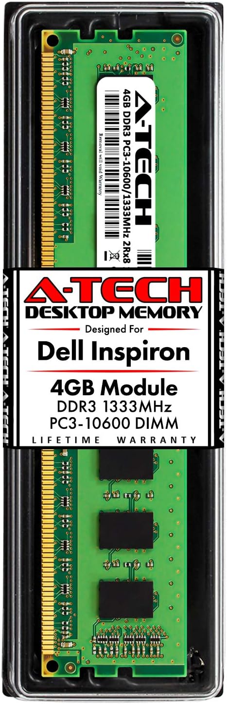 4GB DDR3 RAM Upgrade for Dell Inspiron One 2205 & 2305 Models