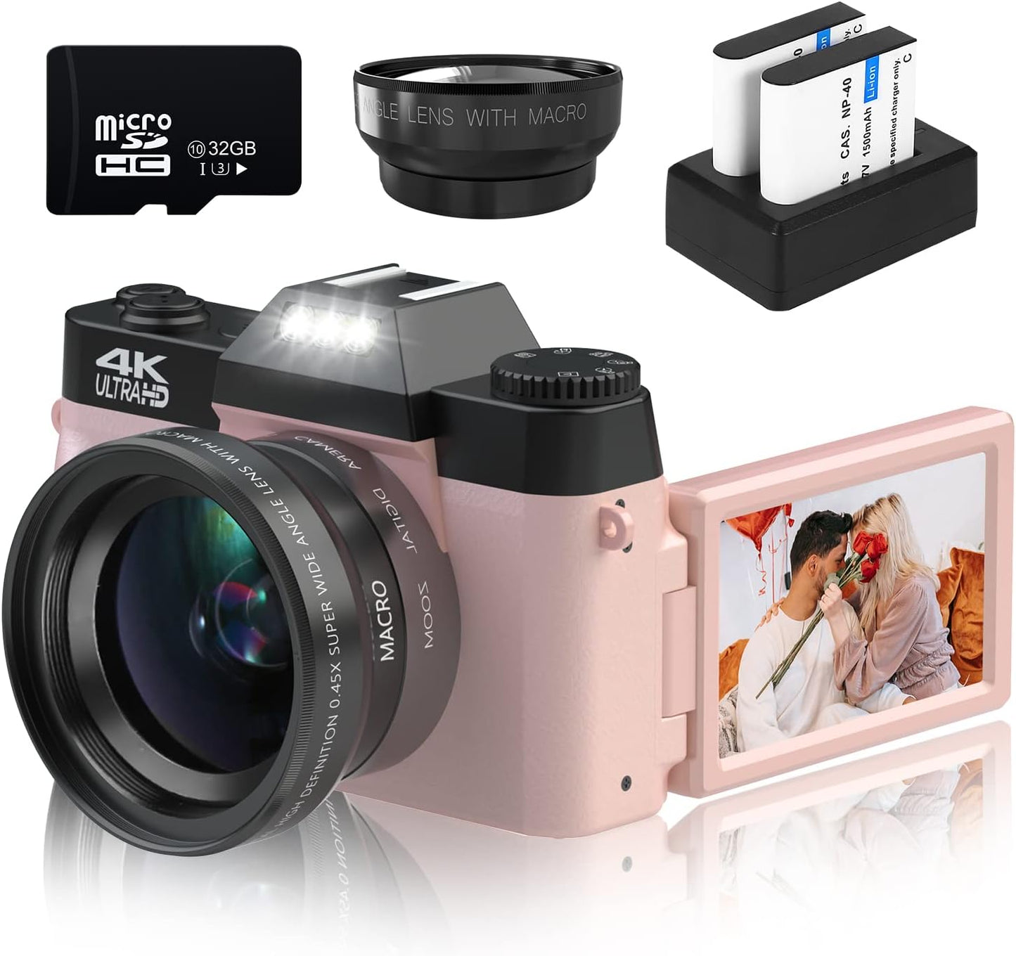 Capture Crisp Photos with VETEK 4K Camera
