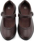 JABASIC Girl's Mary Jane School Uniform Shoes (Style 4DCY)