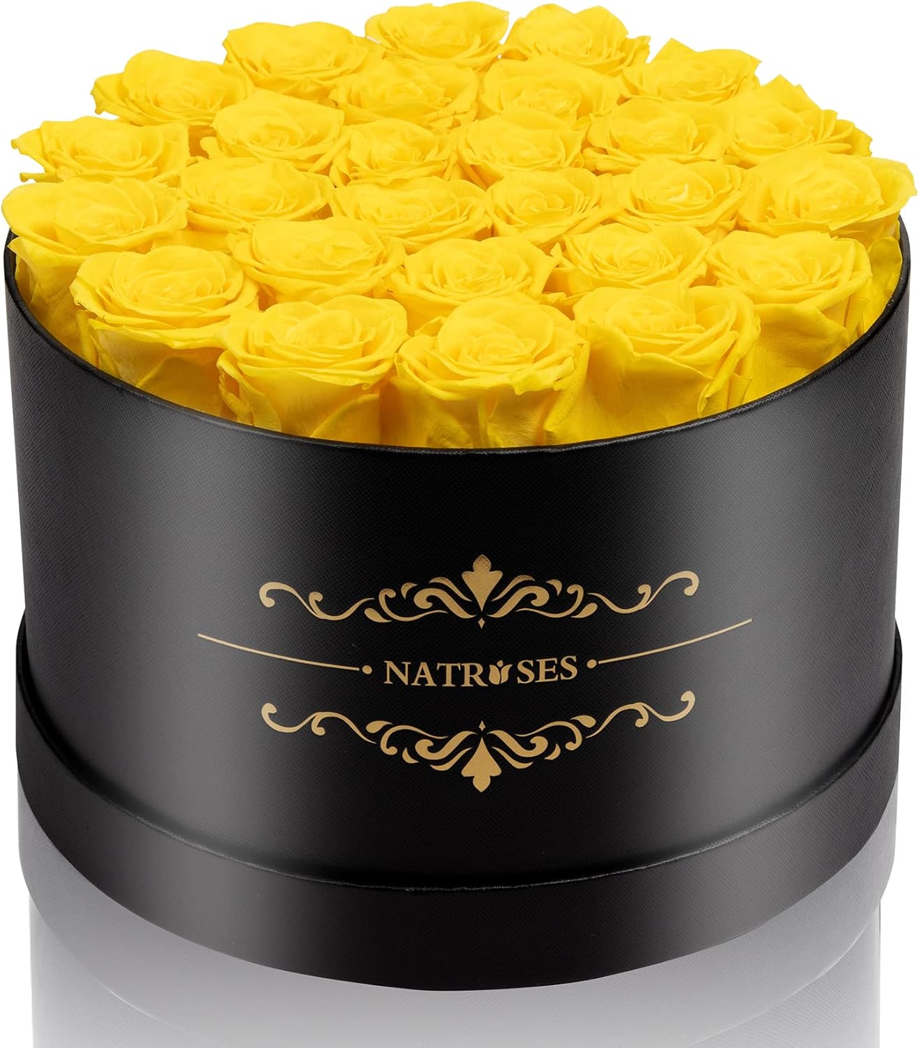 27 Piece Forever Preserved Roses in a Box for Romantic Gifts