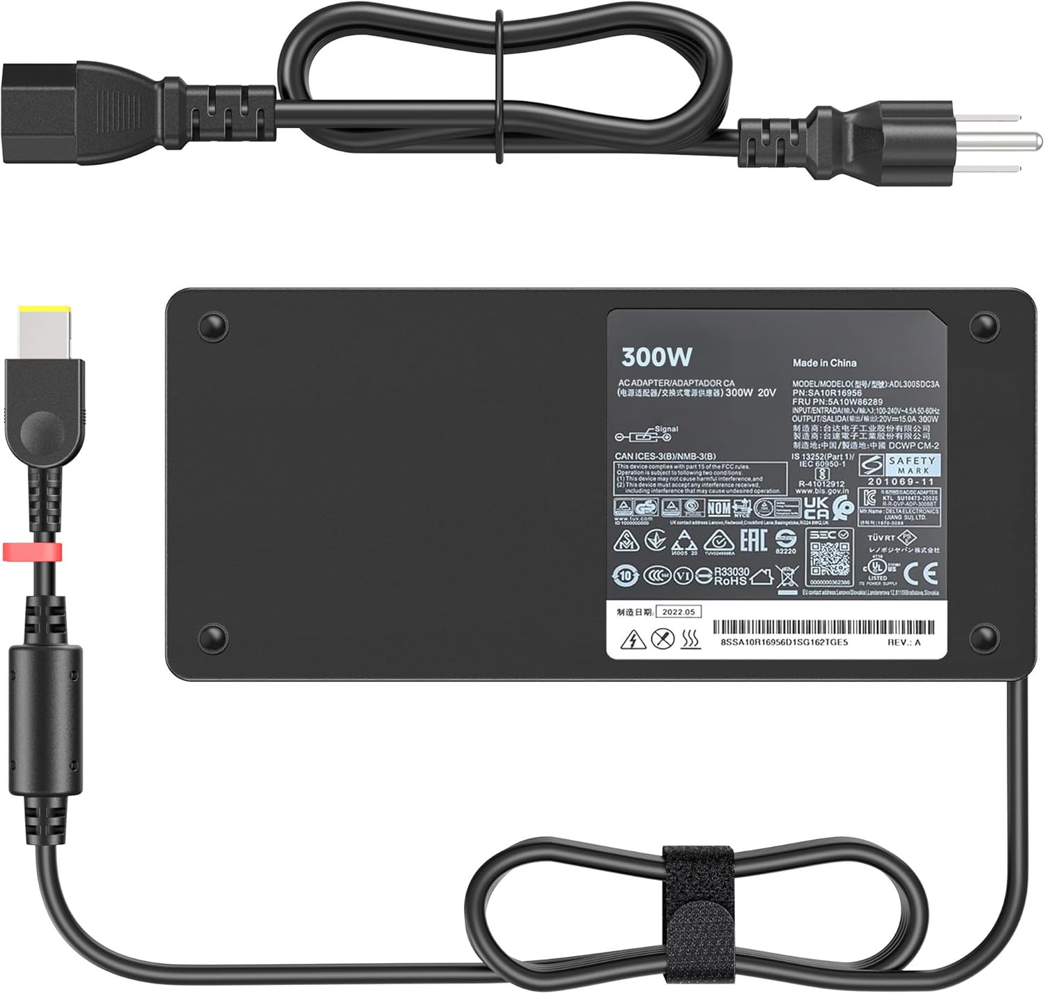 300W Laptop Charger for Lenovo Legion 7 5i 5Pro Gaming Laptops