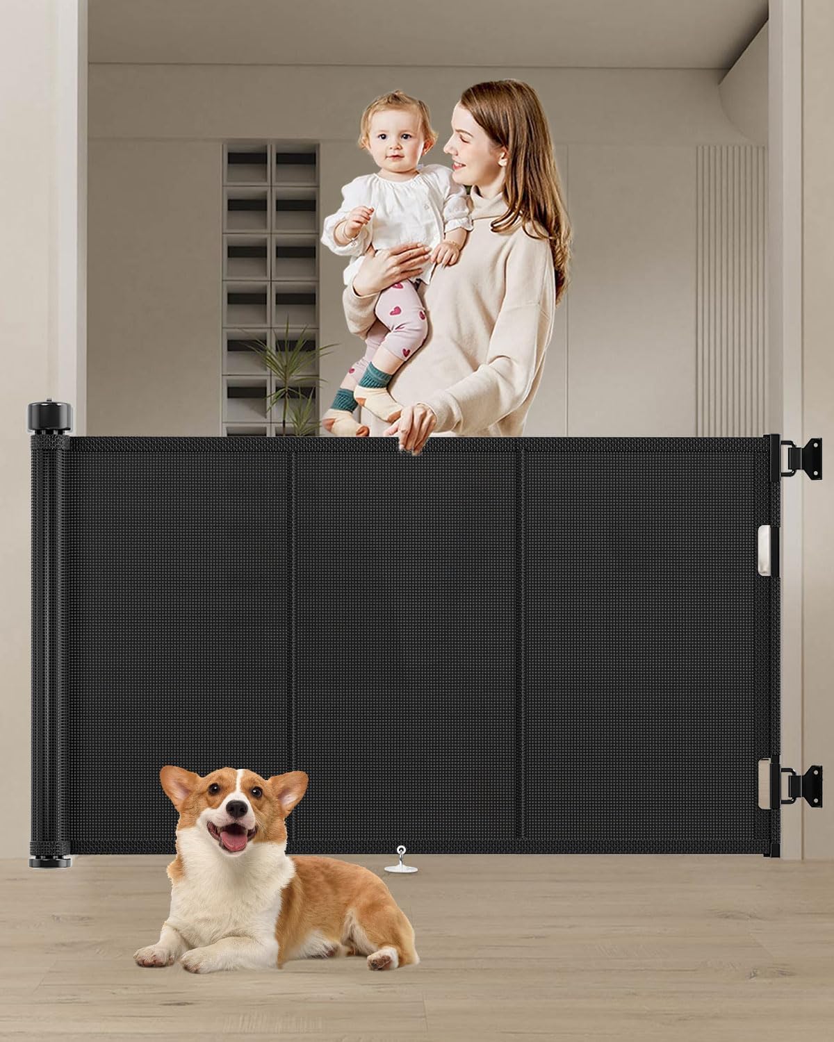 71 inch Retractable Baby Gates for Safety and Convenience