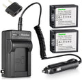Kastar Battery (2-Pack) and Charger Kit for DMW-BLB13 Cameras