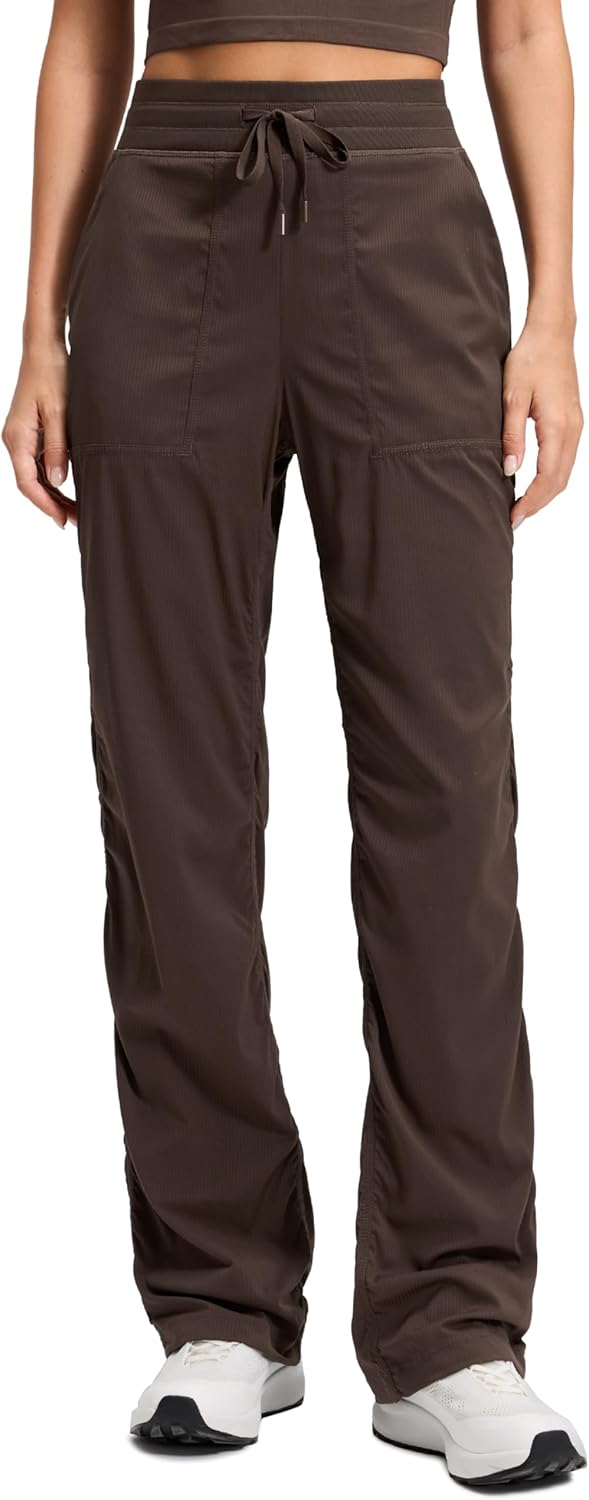 CRZ YOGA Lightweight Straight Leg Workout Pants for Women