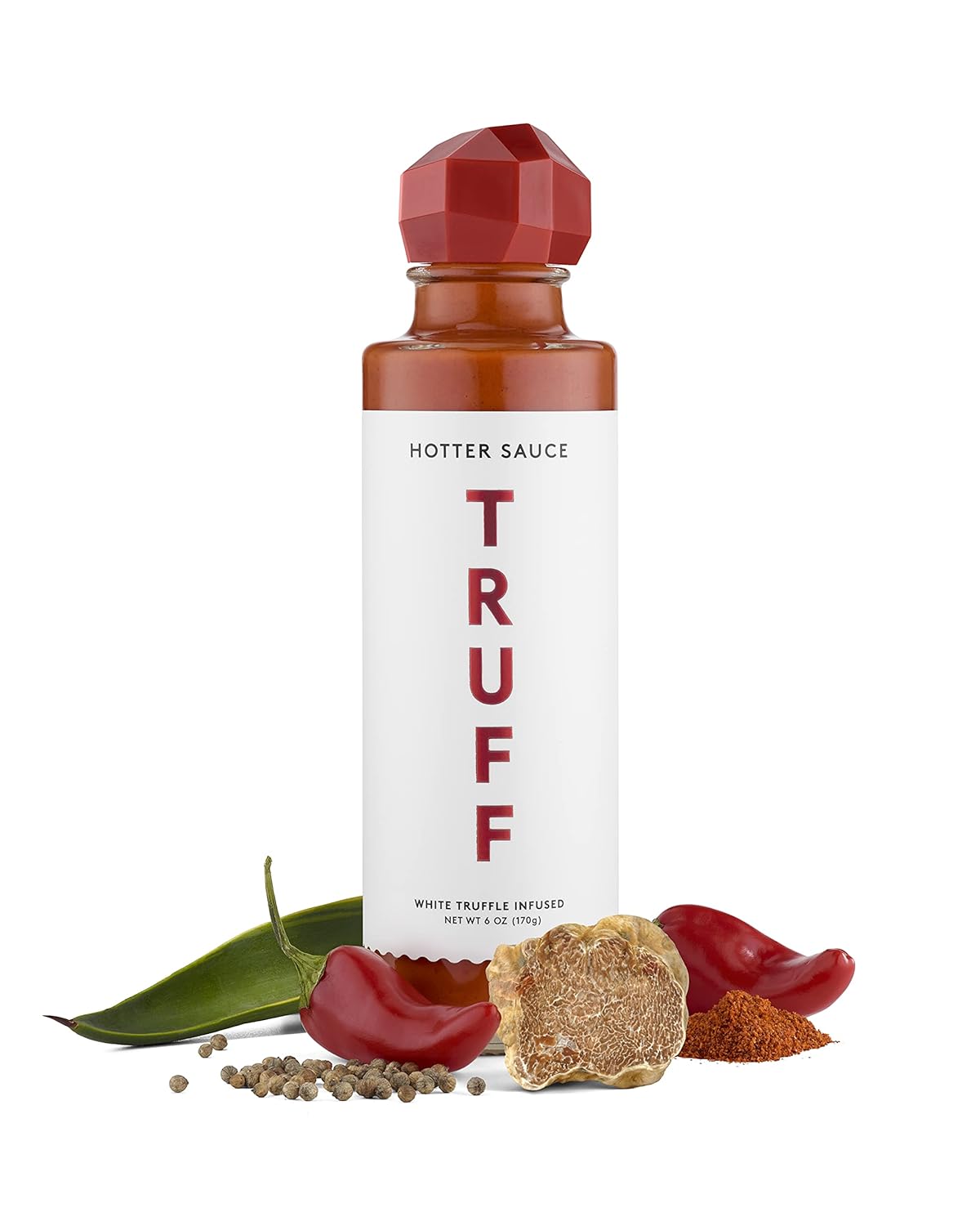 TRUFF Hot Sauce with White Truffle and Jalapeno for Extra Heat