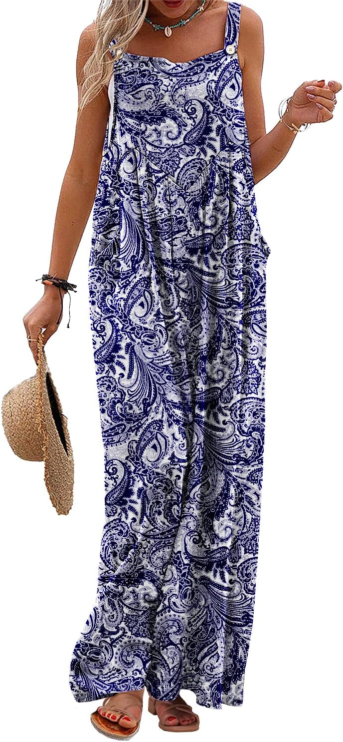 YESNO Women's Summer Casual Overalls for Stylish Comfort