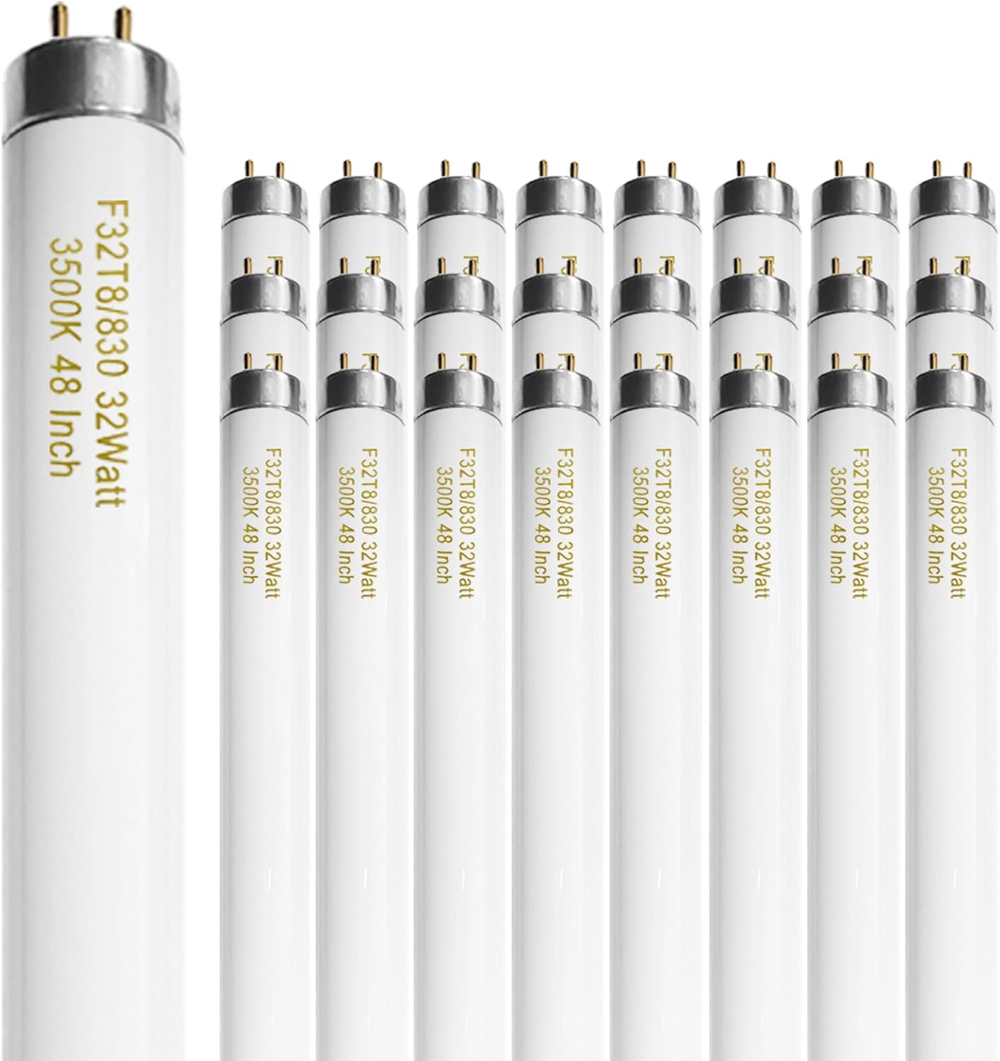 amgolibi F32T8/830 T8 32 Watt Fluorescent Tube 48 Inch Pack