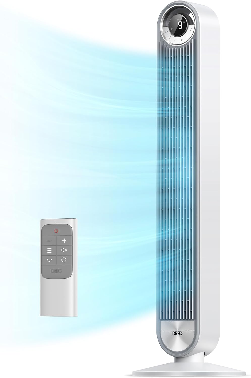 Dreo Tower Fan for Bedroom with 9 Speeds and 90 Oscillation